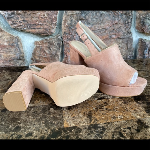 NEW  GUESS Caleesy Platform Dress Sandals - Picture 5 of 12